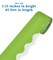 Carson Dellosa 65Ft of Lime Green Bulletin Board Borders, 1 Roll of Scalloped Trim for Rolling Whiteboard, Cork and Posterboard, St Patricks Day, Christmas Decorations, Party, and Classroom Decor